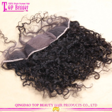 Best-seller fechamento frontal 100% in natura cabelo peruano virgem alta qualidade de base de seda do laço